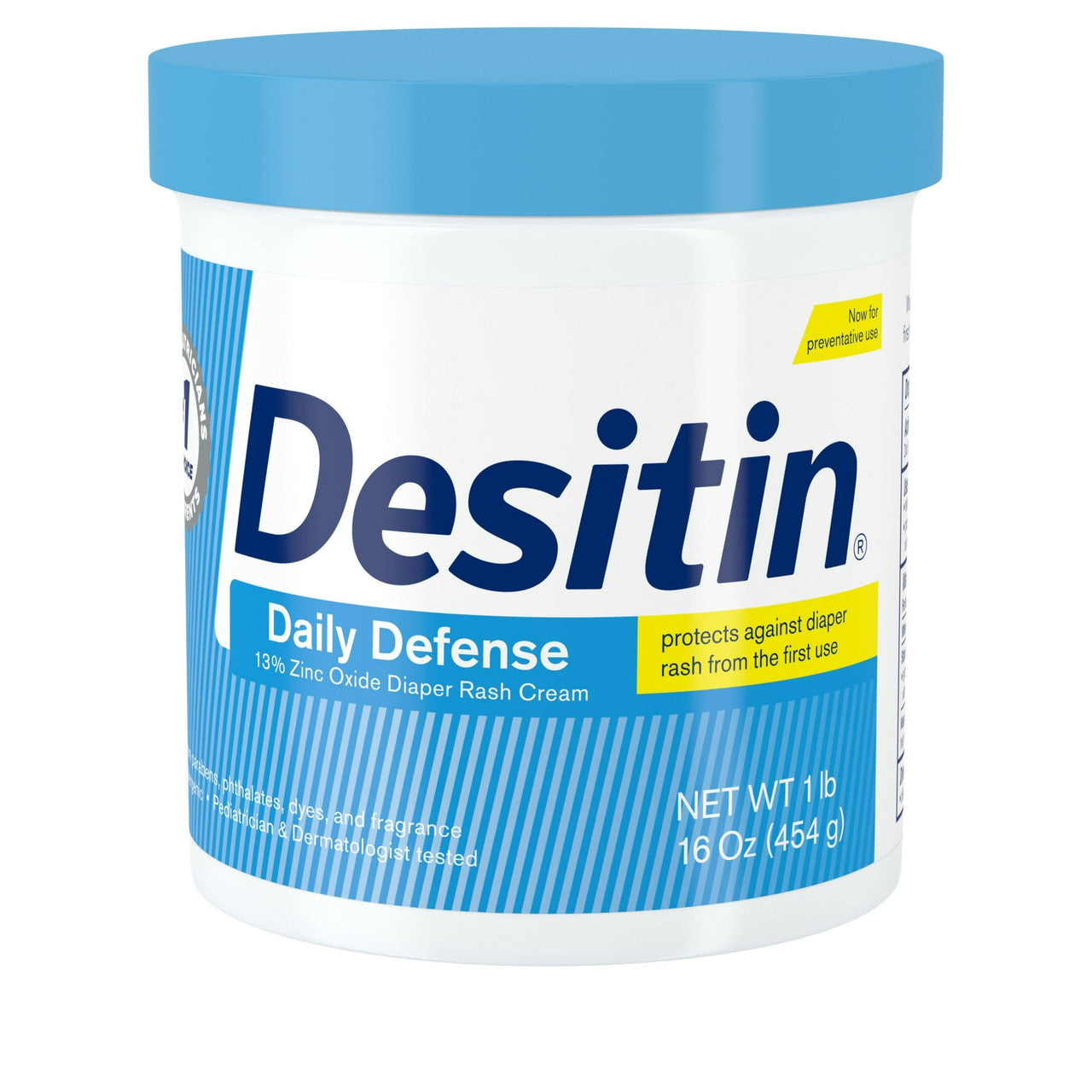 Desitin Baby Diaper Rash Creamy Rapid Itch Relief Cream, 16 Oz